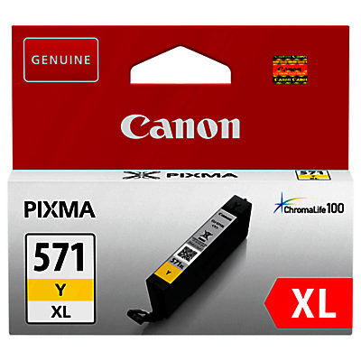 Canon PGI-571 Pixma XL Ink Cartridge Yellow Canon PGI-571 Pixma XL Ink Cartridge Yellow